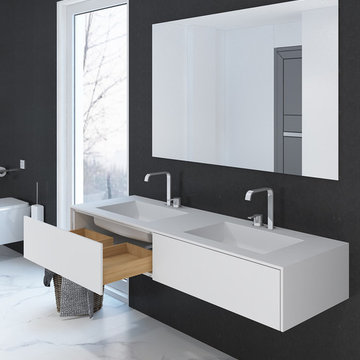 Badmöbel aus Corian
