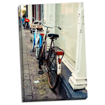 Fine Art Photograph, Rusty Bike, Hand-Stretched Canvas