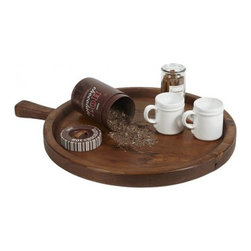 Spanish Olive Large Wooden Serving Tray - Serving Trays