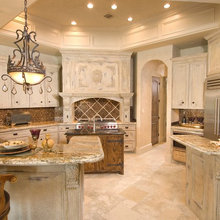 Faux Painting Kitchen Cabinets