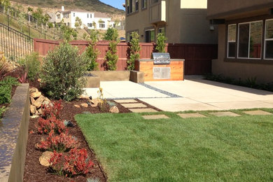 Photo of a contemporary landscaping in San Diego.