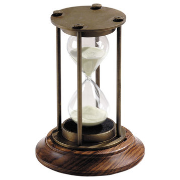 Bronzed 30-Minute Hourglass