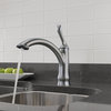 Delta Faucet 1353-AR-DST Linden Single Handle Kitchen Faucet, Arctic Stainless