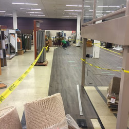 Showroom Renovation - Flooring