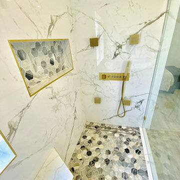 Master bathroom in Fosters Ridge in Conroe