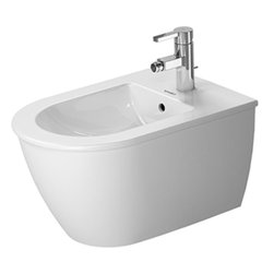 Darling New Series White Bidet Wall-mounted By Duravit - Bidets