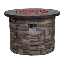 Fire Pit by Pool