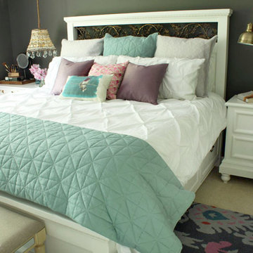 Master Bedroom Moody Makeover