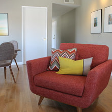 Living room - mid-century Danish Modern