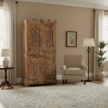 The Antique Carved Armoire Is the Statement Piece Your Room Doesn't Know It Need