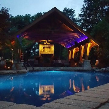 "THE BELVEDERE" - Residential Outdoor Amphitheater/Pavillion