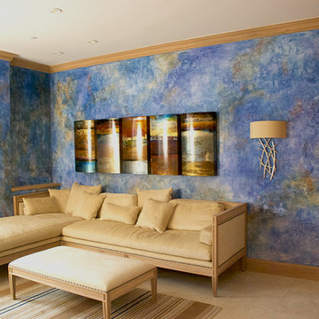 venetian plaster + concrete + textures