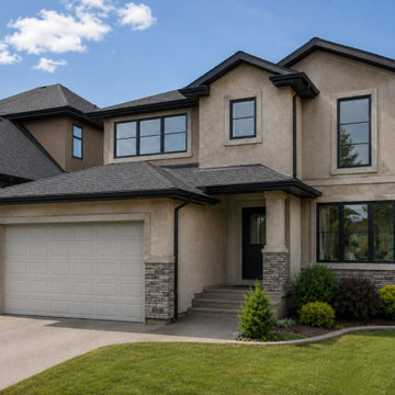 Stucco house painters Edmonton