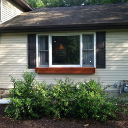 cedar window boxes and planters - Products