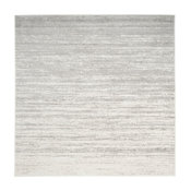 Safavieh Adirondack Collection ADR113 Rug, Ivory/Silver, 10' Square