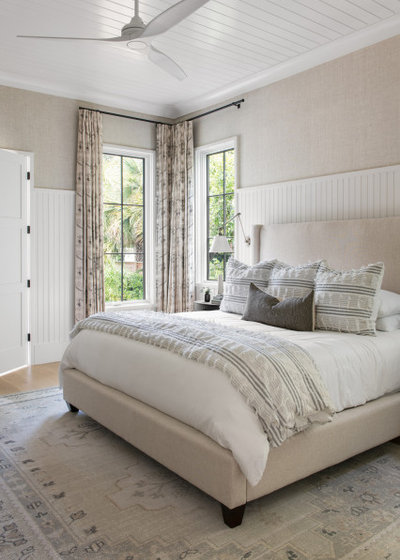 Beach Style Bedroom by Interiors by Herlong