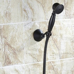 Telephone Handheld with 1.5m Shower Hose and Holder Oil Rubbed Bronze Finish - Products
