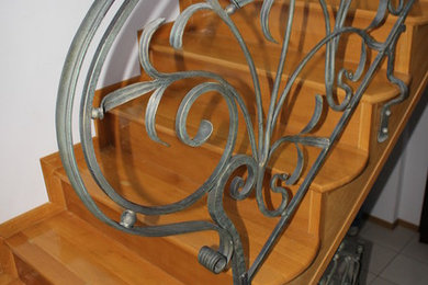 Wrought iron railing - balustrada kuta - 38