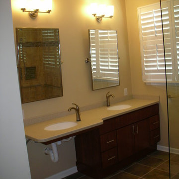 ADA Accessible sink with vanity space