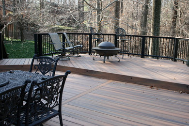 Deck - transitional deck idea in Baltimore