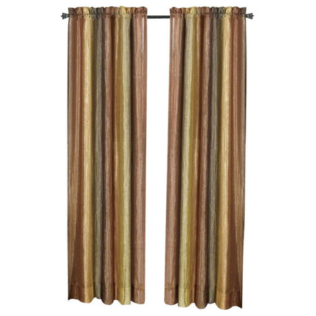 Ombre Window Curtain Panel, 50"x63", Autumn