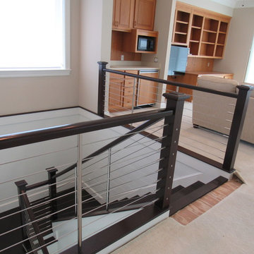 Cable Rail & Box Newel Post Theme in Vero Beach FL