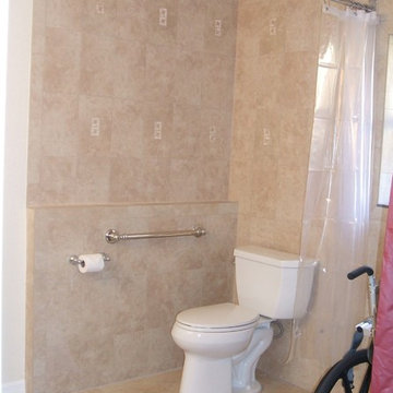 Shared Accessible Bathroom - Toilet AFTER