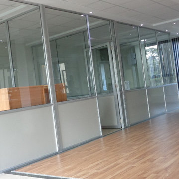 Glass Office partition