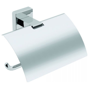 Dado 61205 Toilet Paper Holder with Cover in Polished Chrome