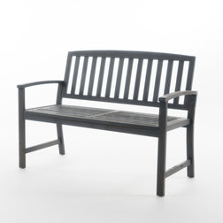 Transitional Outdoor Benches by GDFStudio