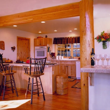 Log Home Kitchens