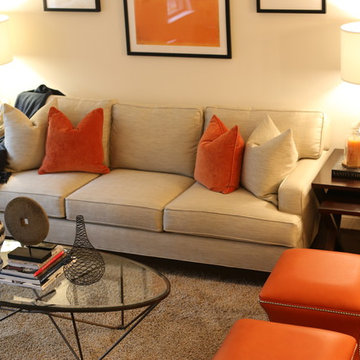 Bachelor Residence with Navy & Orange- Rose T. Bien-Aime