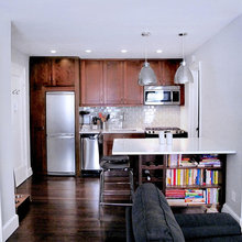 galley kitchen