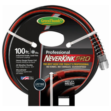 Green Thumb® GT8844-100 Neverkink Pro Commercial Duty Water Hose, 5/8" x 100'