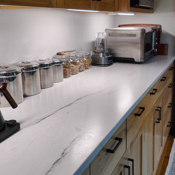 Bianco Superiore Quartzite Kitcheb