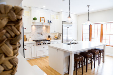 Transitional kitchen photo in Other