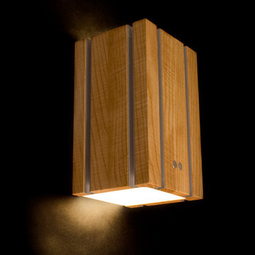 Aluminum Inlay Sconce