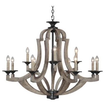 Craftmade Lighting 35112-WP Winton - Twelve Light Chandelier