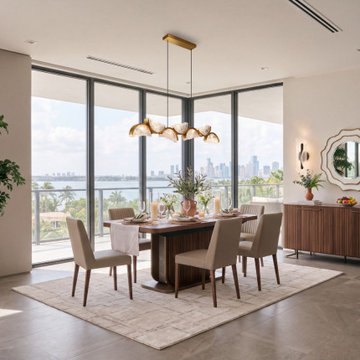 Megara 5-Piece Dining Set