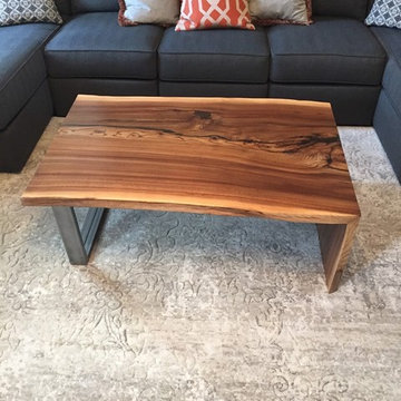 Waterfall Siberian Elm Coffee Table