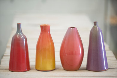COLECCIÓN Northern Lights in Ceramics. Sculpted Vases