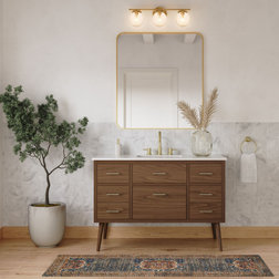Midcentury Bathroom Vanities And Sink Consoles by Elegant Furniture & Lighting