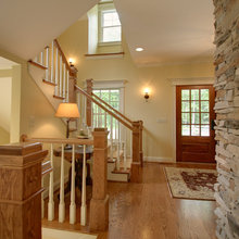Oak Floor w/ White trim work