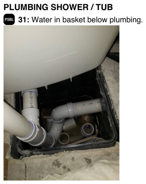 Why Water In Plumbing Basket?