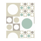 Pienet Kivet Gray Wallpaper from Marimekko - Modern - Wallpaper - by