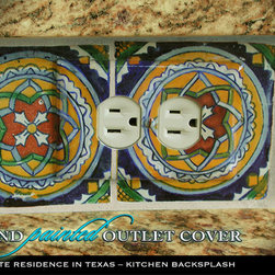 Kitchen Backsplash Custom Outlet Cover - Home Decor