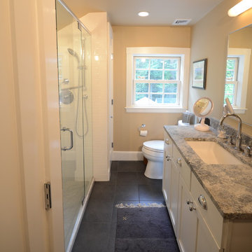 New kitchen and bathroom update older home