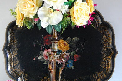 Inspiration for a bohemian living room in Other.