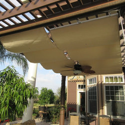 Retractable Wire Slide Pergola Cover - Products