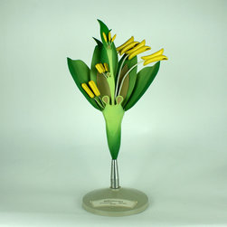 Botanical Plant Model - Outdoor Decor